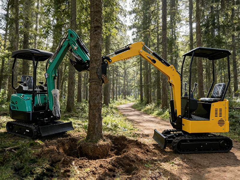 How to choose a mini excavator based on its tonnage? What are the suitable scenarios for different t